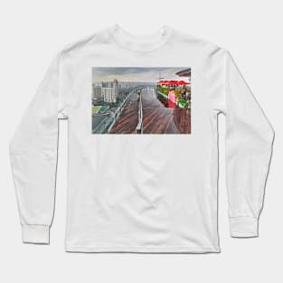 Singapore SkyPark in Rain Long Sleeve T-Shirt